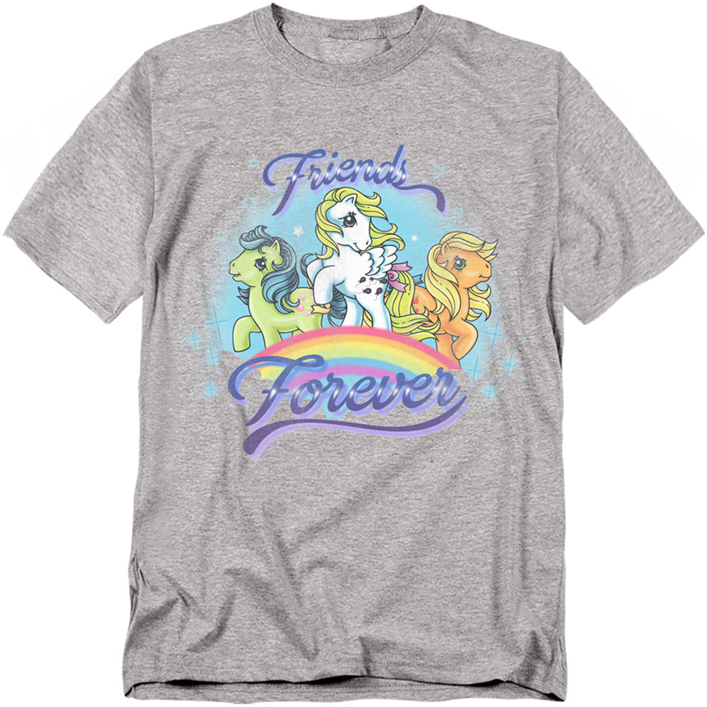 Hasbro - My Little Pony - Retro Friends Forever - Adult Unisex T-Shirt - White