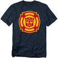 Hasbro - Transformers - Rescue Bots Logo - Adult Unisex T-Shirt - Blue