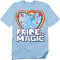 Hasbro - My Little Pony - TV Pride Is Magic - Adult Unisex T-Shirt - Blue
