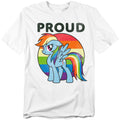 Hasbro - My Little Pony - TV Proud - Adult Unisex Short Sleeve T-Shirt - White