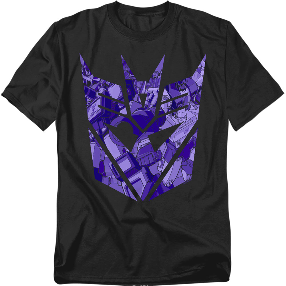 Hasbro - Transformers - Tonal Decepticon - Adult Unisex T-Shirt - Black