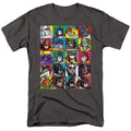 Hasbro - Transformers - Transformer Squares - Adult Unisex T-Shirt - Gray