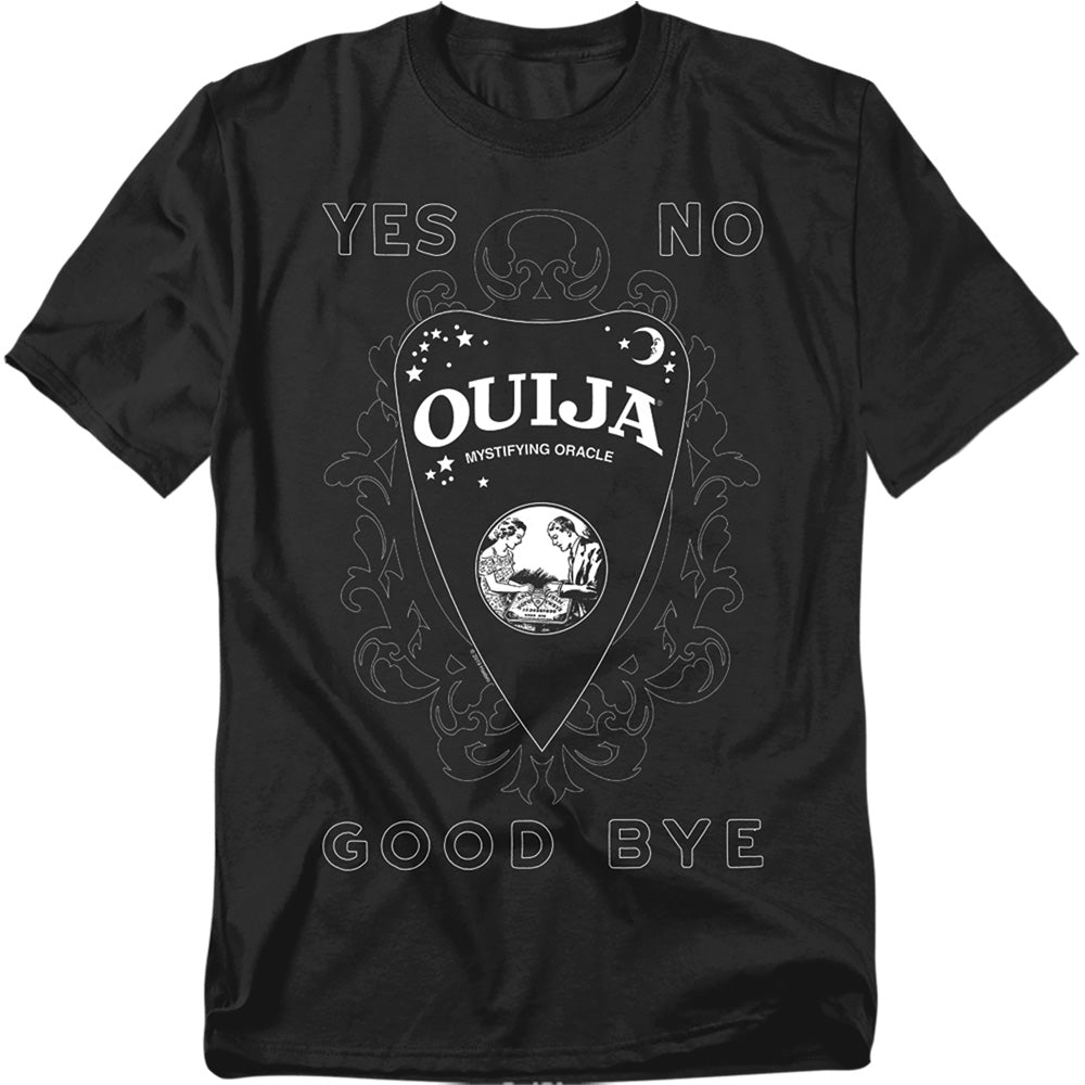 Hasbro - Ouija - Planchette #2 - Adult Unisex Short Sleeve T-Shirt - Black