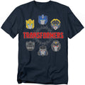 Hasbro - Transformers - Robo Halo - Adult Unisex Short Sleeve T-Shirt - Blue
