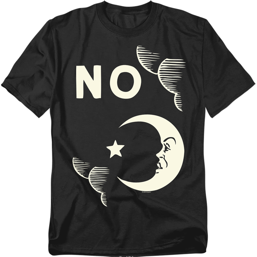 Hasbro - Ouija - No - Adult Unisex Short Sleeve T-Shirt - Black