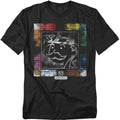 Hasbro - Monopoly - Dusty Game Board - Adult Unisex Short Sleeve T-Shirt - Black