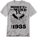 Hasbro - Monopoly - Money Mind Since 35 - Adult Unisex T-Shirt - Gray