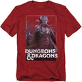 Hasbro - Dungeons And Dragons - Master Mindflayer - Adult Unisex T-Shirt - Red