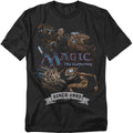 Hasbro - Magic The Gathering - Four Pack Retro - Adult Unisex T-Shirt - Black