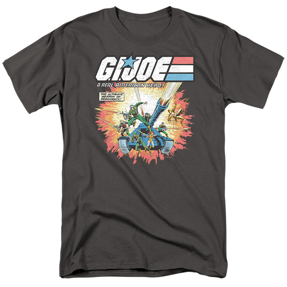 Hasbro - G.I. Joe - Real American Hero - Adult Unisex T-Shirt - Gray