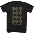 Hunger Games - District Badges - American Classics - Solid Black Adult Short Sleeve T-Shirt