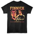 Hunger Games - Fiery Finnick - Solid Adult Unisex Short Sleeve T-Shirt - Black