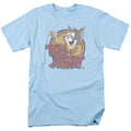 Tom And Jerry - Water Damaged - Adult Unisex Short Sleeve T-Shirt - Blue