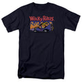 Wacky Races - Racing - Adult Unisex Short Sleeve T-Shirt - Blue