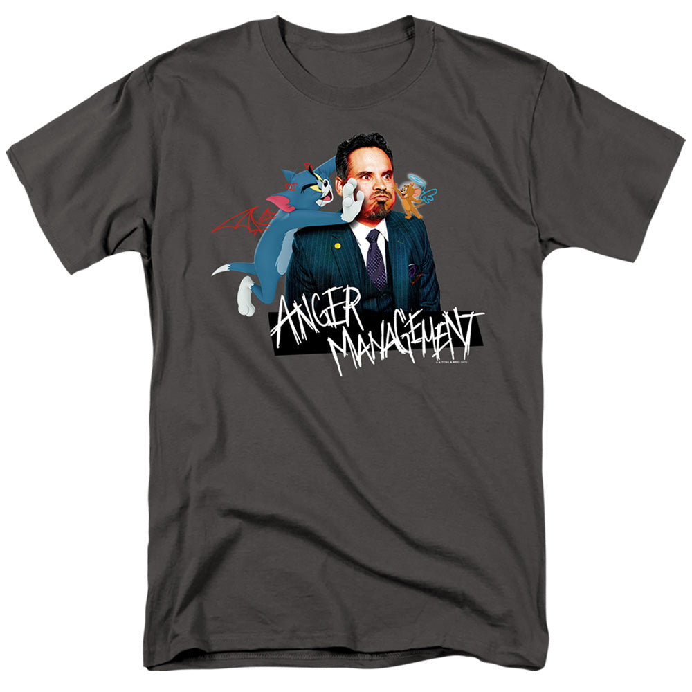Tom And Jerry Movie - Anger Management - Adult Unisex T-Shirt - Gray