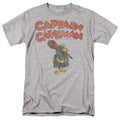 Wacky Races - Captain Caveman 1 - Adult Unisex Short Sleeve T-Shirt - Gray