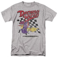 Wacky Races - Dastardly & Muttley 1 - Adult Unisex Short Sleeve T-Shirt - Gray
