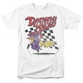 Wacky Races - Dastardly & Muttley 2 - Adult Unisex Short Sleeve T-Shirt - White