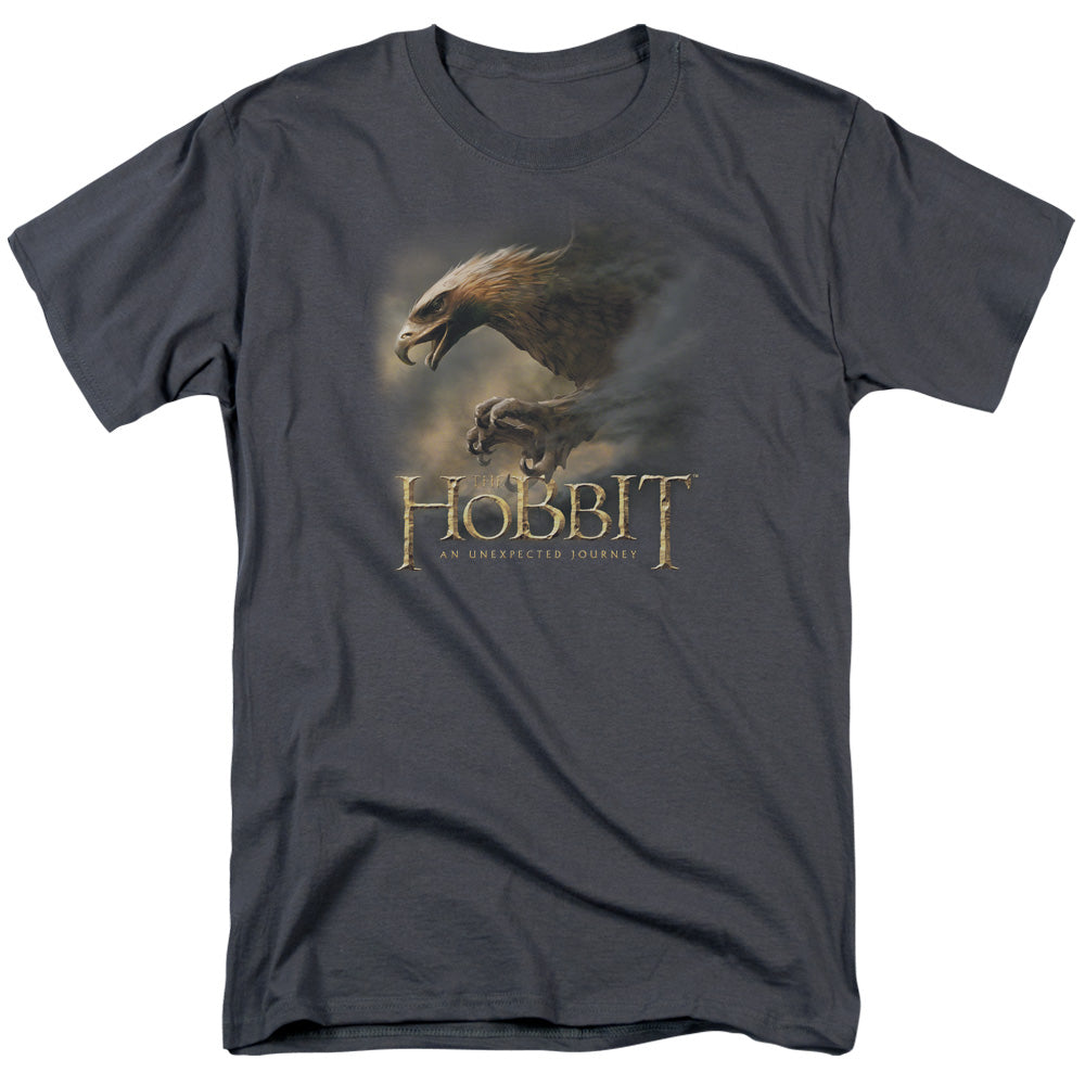 The Hobbit - Great Eagle - Adult Unisex Short Sleeve T-Shirt - Gray