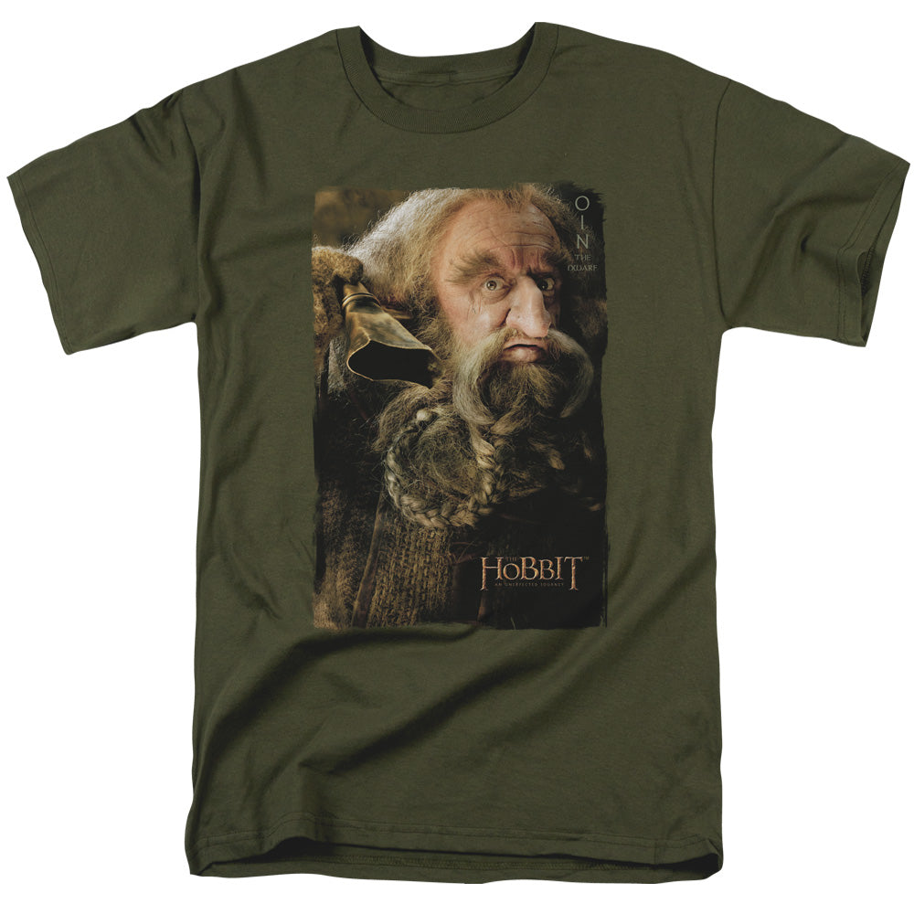 The Hobbit - Oin - Adult Unisex Short Sleeve T-Shirt - Green