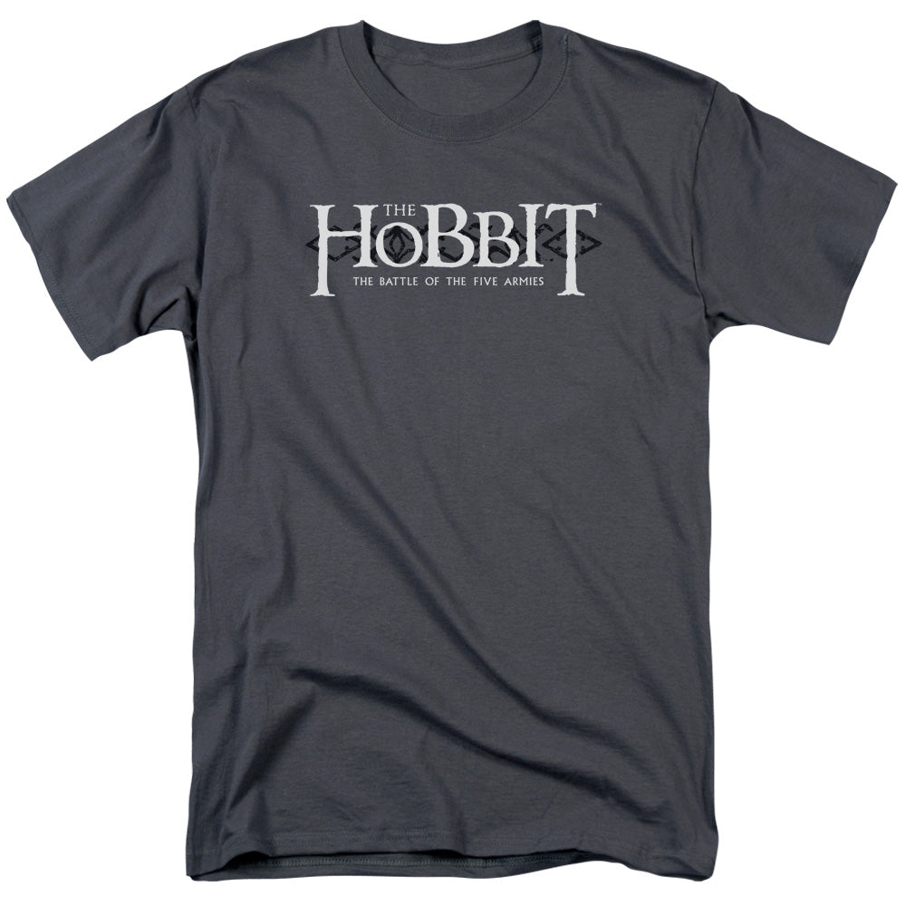 The Hobbit - Ornate Logo #2 - Adult Unisex Short Sleeve T-Shirt - Gray