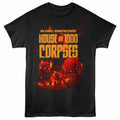 House Of 1000 Corpses - Masterpiece - Front Print Adult Short Sleeve Solid T-Shirt - Black