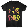 Hole - Group Shot - Front Print Adult Short Sleeve Solid T-Shirt - Black