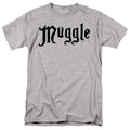 Harry Potter - Muggle - Adult Unisex Short Sleeve T-Shirt - Gray