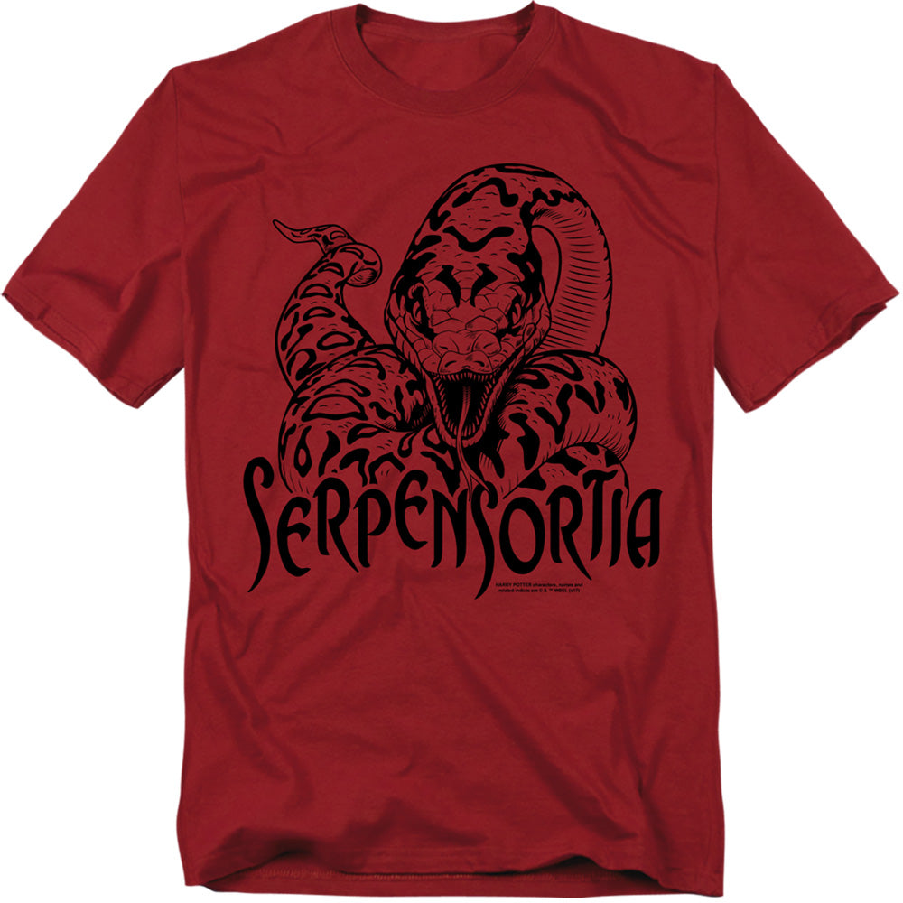 Harry Potter - Serpensortia - Adult Unisex Short Sleeve T-Shirt - Red