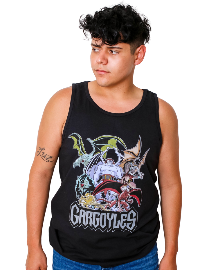 Disney Gargoyles Watch 90's Cartoon Adult Tank Top