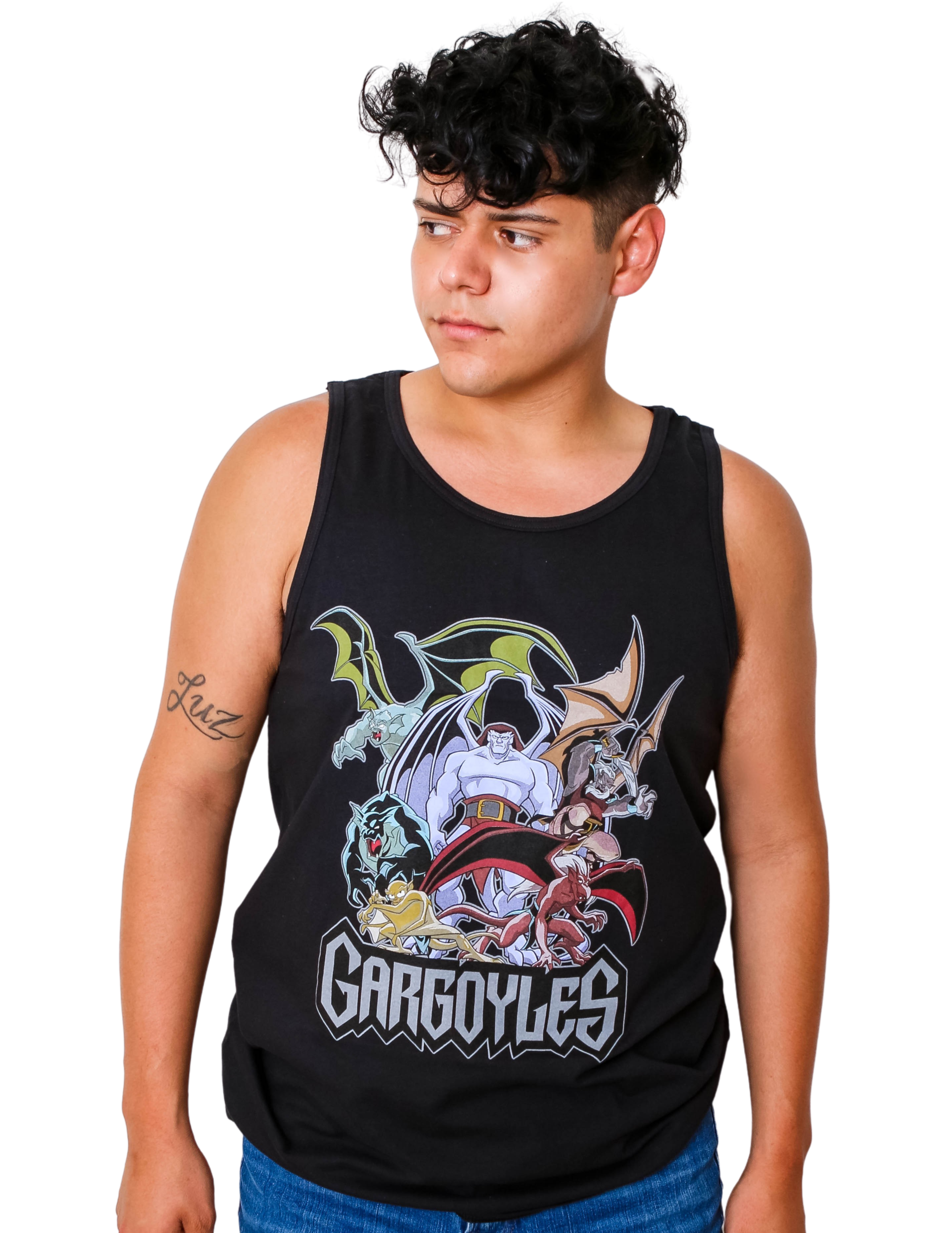 Disney Gargoyles Watch 90's Cartoon Adult Tank Top