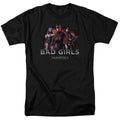DC Comics - Injustice Gods Among Us - Bad Girls - Adult Unisex T-Shirt - Black