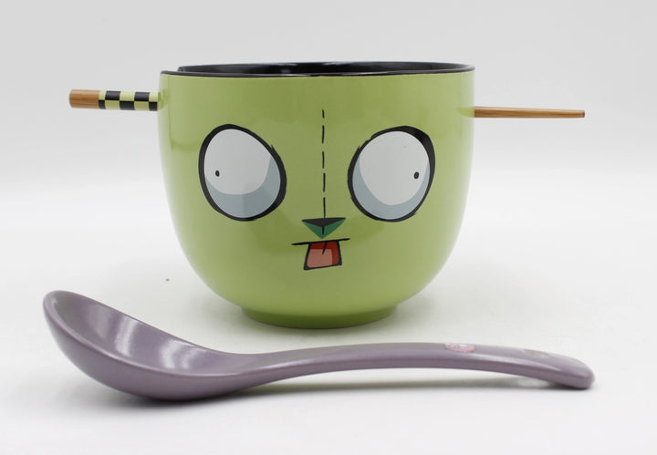 Invader Zim Gir Big Face 20oz Ceramic Ramen Bowl