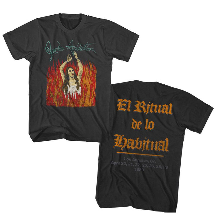 Janes Addiction - El Ritual - American Classics - Adult Short Sleeve T-Shirt