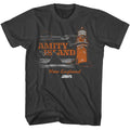 Jaws - Amity Island Tourist - Officially Licensed American Classics - Front Print Solid Adult Short Sleeve T-Shirt