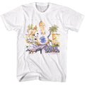 John Denver - Earth Songs Album Cover - American Classics - Solid White Adult Short Sleeve T-Shirt