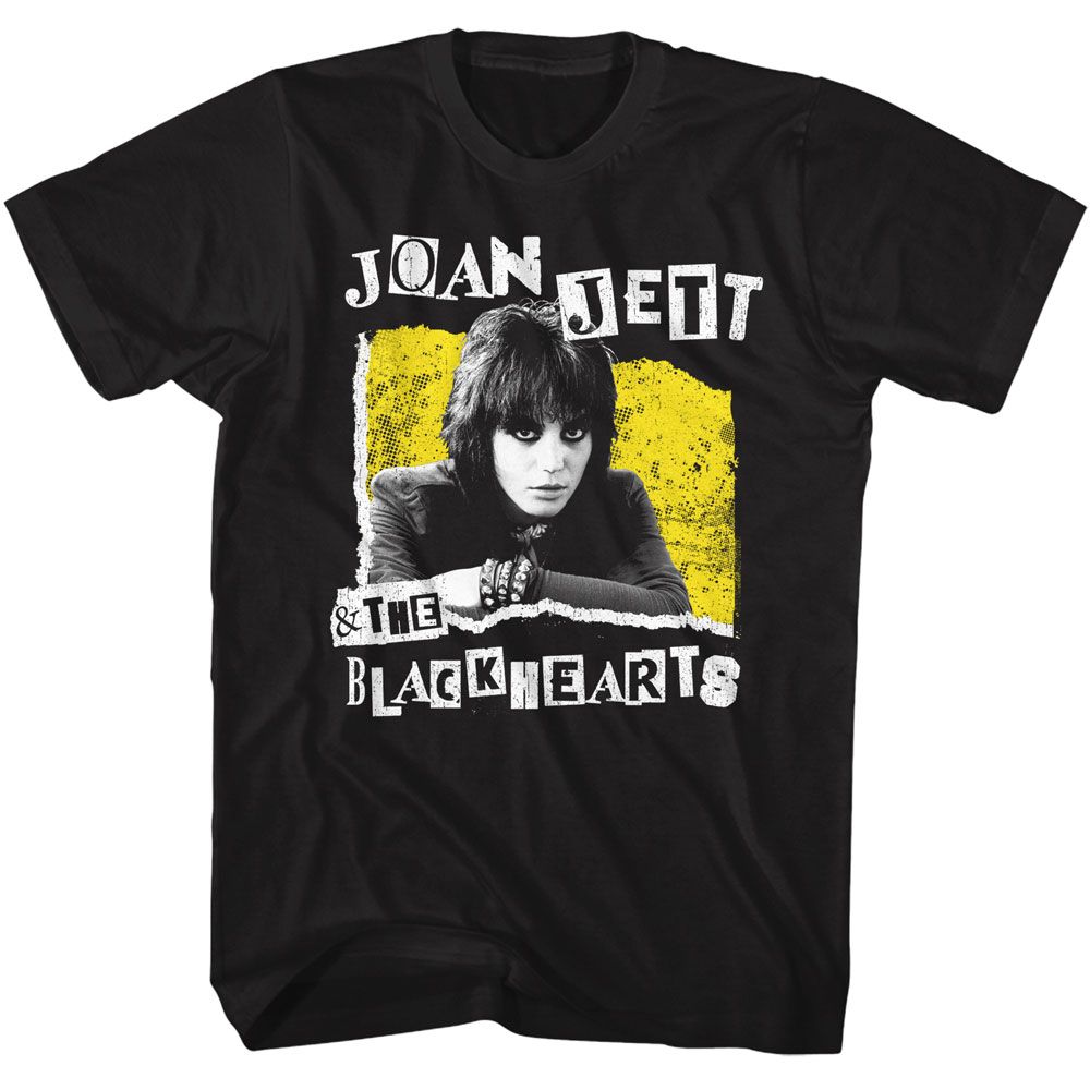 Joan Jett - Cutout Style - American Classics - Adult Short Sleeve T-Shirt