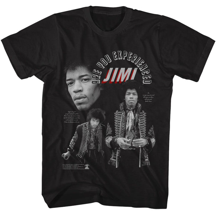 Jimi Hendrix - Are You Experienced American Classics  Adult Short Sleeve T-Shirt