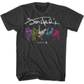 Jimi Hendrix - Signature And Multi Photo - American Classics - Solid Gray Adult Short Sleeve T-Shirt