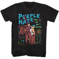 Jimi Hendrix - All In My Brain - American Classics - Solid Black Adult Short Sleeve T-Shirt