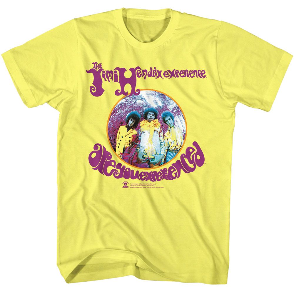Jimi Hendrix - Are You Experienced - Officially Licensed Adult Short Sleeve T-Shirt