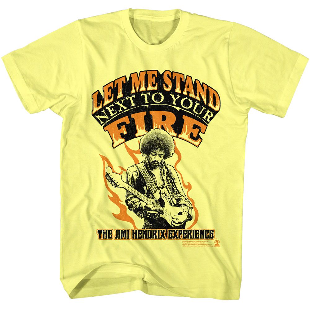 Jimi Hendrix - Let Me Stand - Officially Licensed Adult Short Sleeve T-Shirt