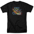 DC Comics - Justice League - Heroes United - Adult Unisex T-Shirt - Black