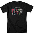 DC Comics - Justice League - The Big Five - Adult Unisex T-Shirt - Black