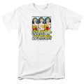 DC Comics - Justice League - Wonder Woman Panels - Adult Unisex T-Shirt - White