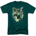 DC Comics - Justice League - Flying Corps - Adult Unisex T-Shirt - Green