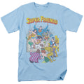 DC Comics - Justice League - Super Friends #1 - Adult Unisex T-Shirt - Blue