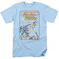 DC Comics Justice League Wonder Woman #212 Cover Adult Unisex T-Shirt Blue