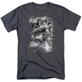 DC Comics - Justice League - Atmospheric - Adult Unisex T-Shirt - Gray