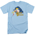 DC Comics - Justice League - Portrait - Adult Unisex Short Sleeve T-Shirt - Blue